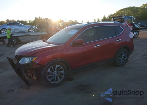 2016 Nissan Rogue Sl z USA, uszkodzony, nr VIN 5N1AT2MV3GC864915